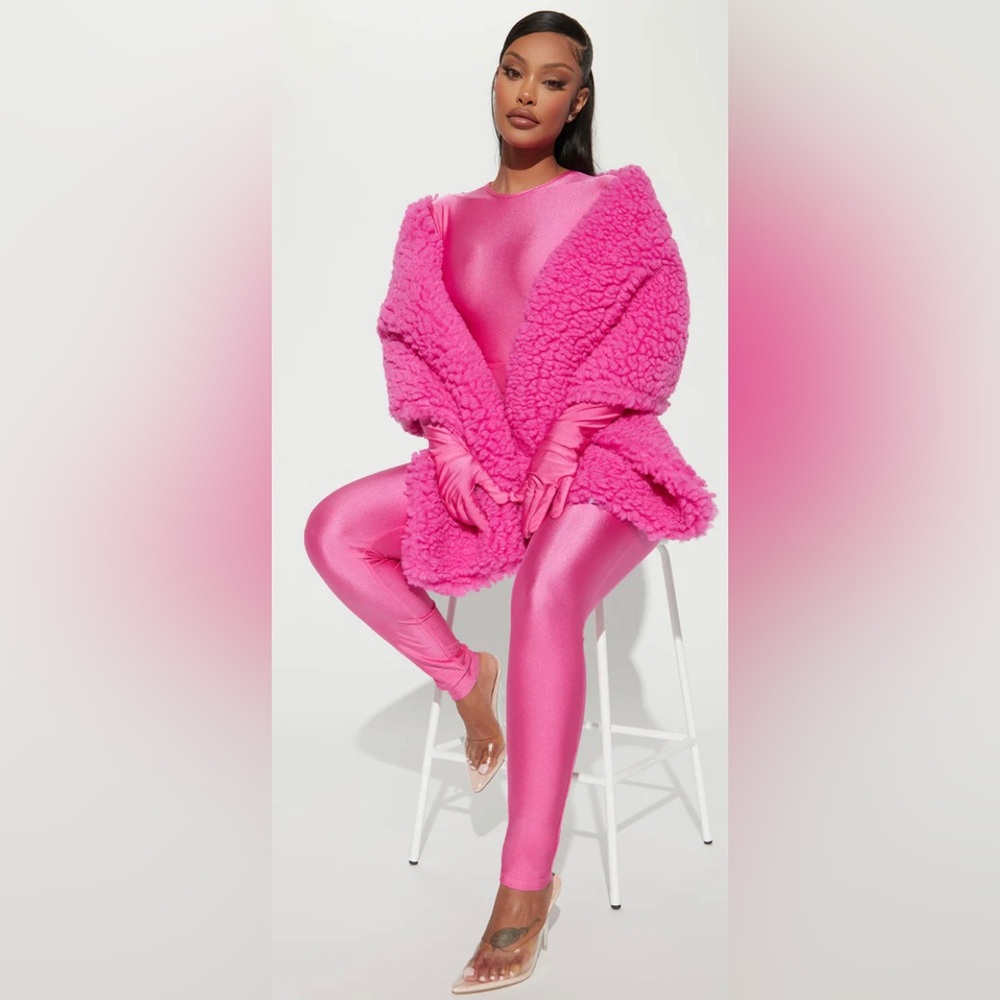 Fashion Nova Got Your Attention 2 Piece Jumpsuit - Hot Pink